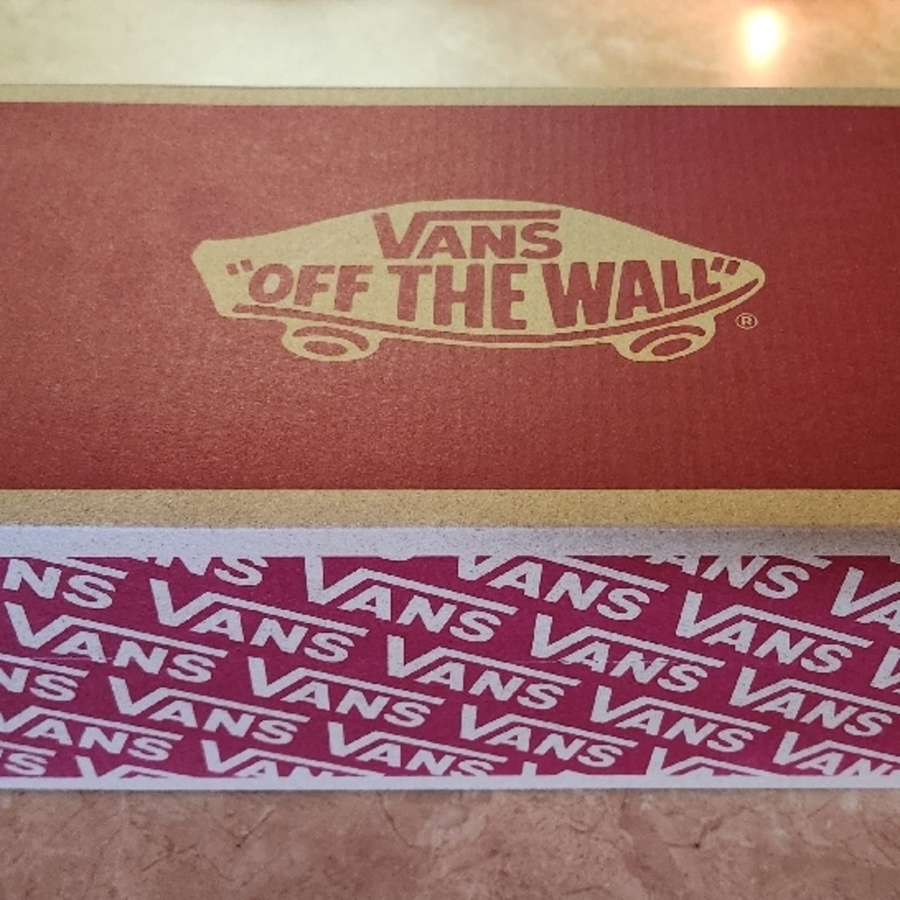 Mens Vans Grey Checkered Slip-On Shoes Nwt In Box Size 11 Free Shipping - Picture 7 of 7